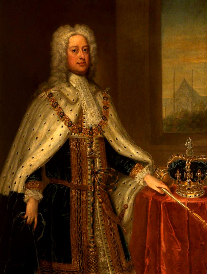 Charles Jervas (c.1675-1739) (studio of) - George II (1683–1760) - 500037 - National Trust