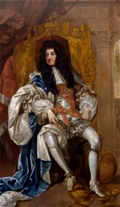Charles II 1680 by Thomas Hawker. Free illustration for personal and commercial use.