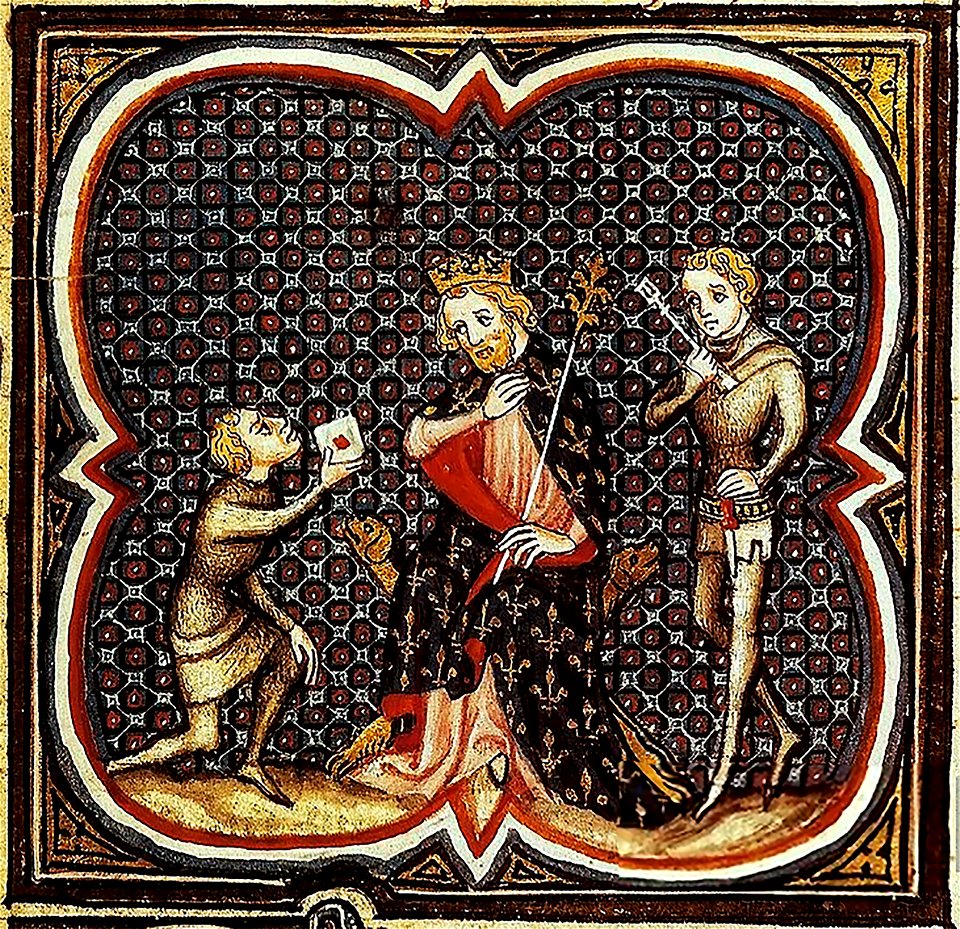 Charles Martel, Great Chronicles of France (27611962321)