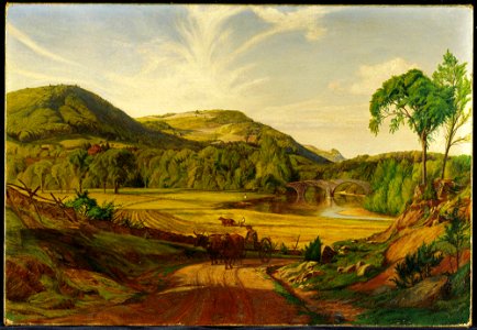 Charles Herbert Moore - Leeds Bridge - y1949-1 - Princeton University Art Museum