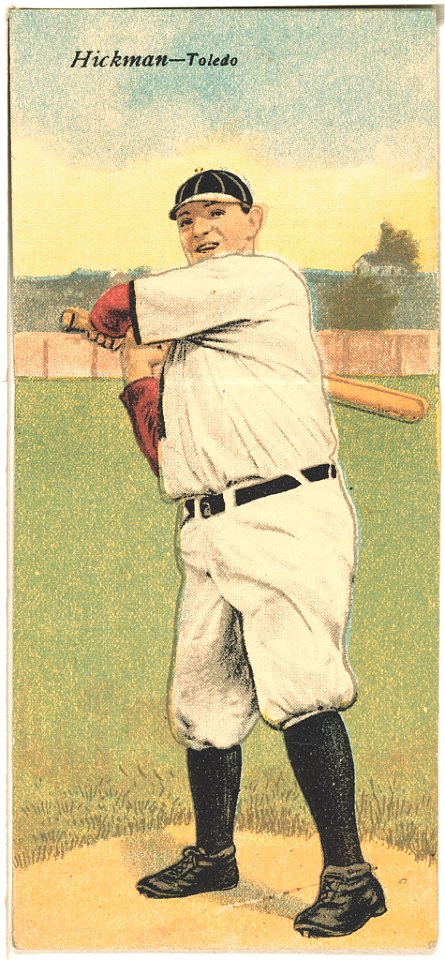 Charles Hickman-Harry Hinchman, Toledo Team, baseball card portrait LCCN2007685592