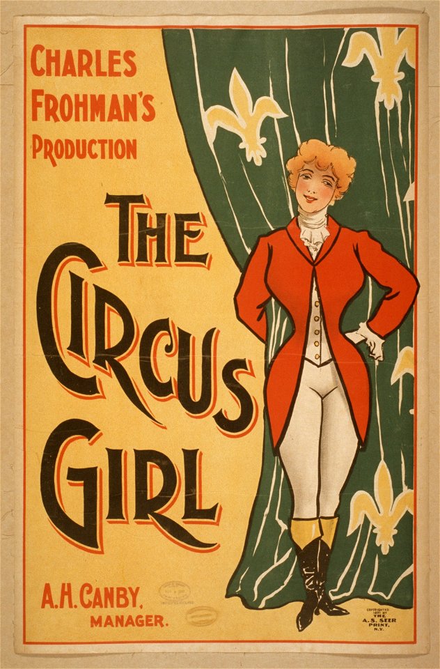 Charles Frohman's production, The circus girl LCCN2014636212