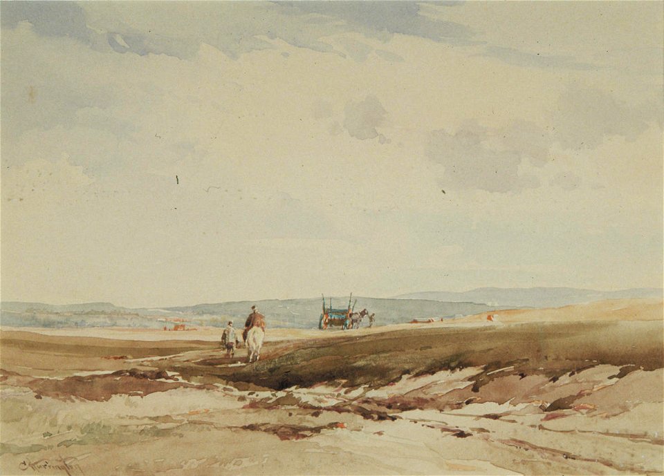 Charles Harrington - An Old Track - Sarjeant Gallery