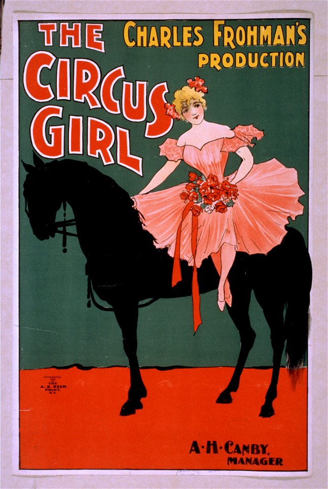Charles Frohman's production, The circus girl LCCN2014636214