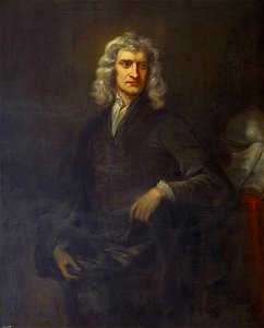 Charles Jervas (c. 1675-1739) - (After Kneller) Sir Isaac Newton (1642-1727) - RCIN 406080 - Royal Collection