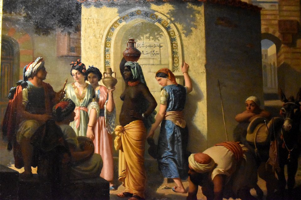 Charles Gaugiran Nanteuil - Femmes juives à la fontaine 01