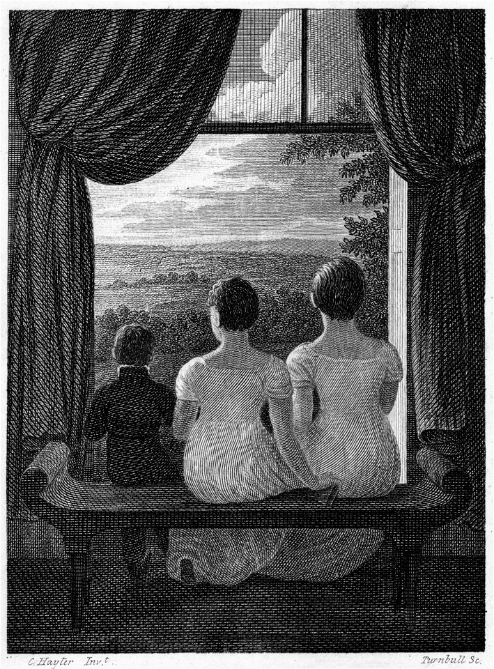 Charles Hayter At the window