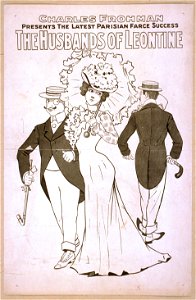 Charles Frohman presents the latest Parisian farce success, The husbands of Leontine LCCN2014636631