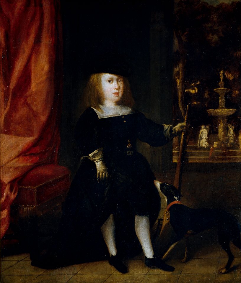 Charles II as a child