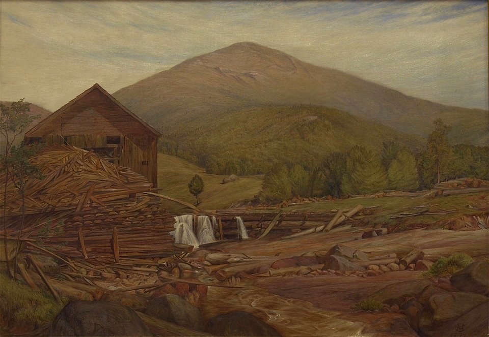 Charles Herbert Moore - Mount Kearsarge - y1946-14 - Princeton University Art Museum