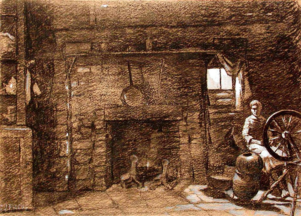 Charles J. Fiscus - Stone Cabin - 14.56 - Indianapolis Museum of Art
