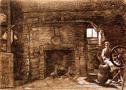 Charles J. Fiscus - Stone Cabin - 14.56 - Indianapolis Museum of Art