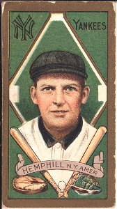 Charles Hemphill, New York Yankees, baseball card portrait LCCN2008677881