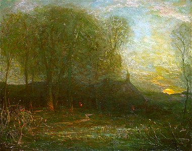 Charles Melville Dewey - The Harvest Moon - 1909.7.19 - Smithsonian American Art Museum