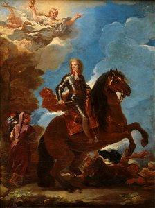 Charles II, King of Spain, on horseback (by Luca Giordano) - Museo del Prado, Madrid