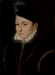 Charles IX (1550–1574), King of France (by Style of François Clouet) - Metropolitan Museum of Art. Free illustration for personal and commercial use.