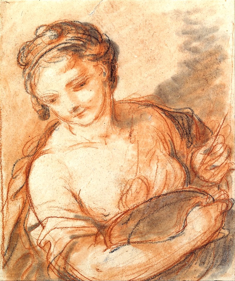 Charles Joseph Natoire - Allegory of Painting - Google Art Project