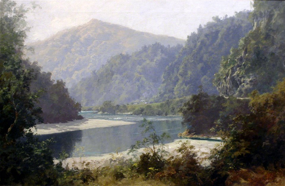 Charles Howorth - The Buller Gorge - 1912-6-1 - Auckland Art Gallery