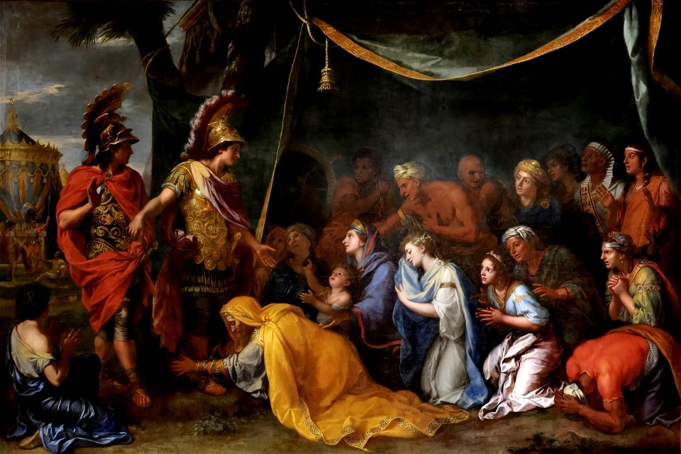 Charles Le Brun - The Family of Darius before Alexander - WGA12532