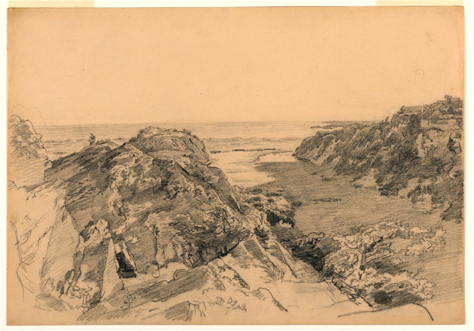Drawing, Paradise and Purgatory, Middletown, Rhode Island, ca. 1875–80 (CH 18396345)