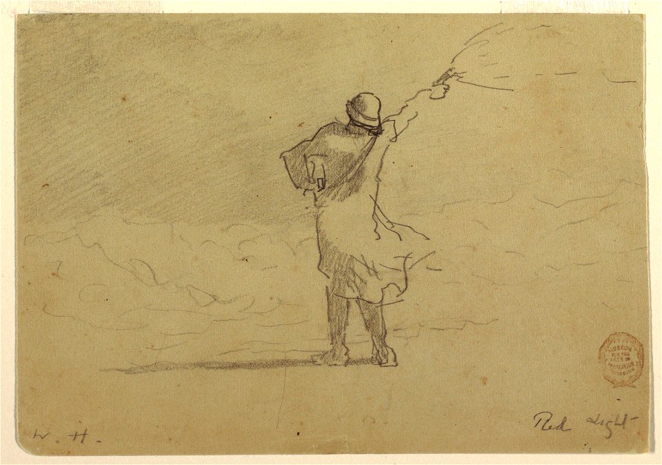 Drawing, Red Light, probably 1883 (CH 18175051)