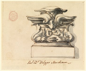 Drawing, Design for an Ornament, 1728–1778 (CH 18109719)