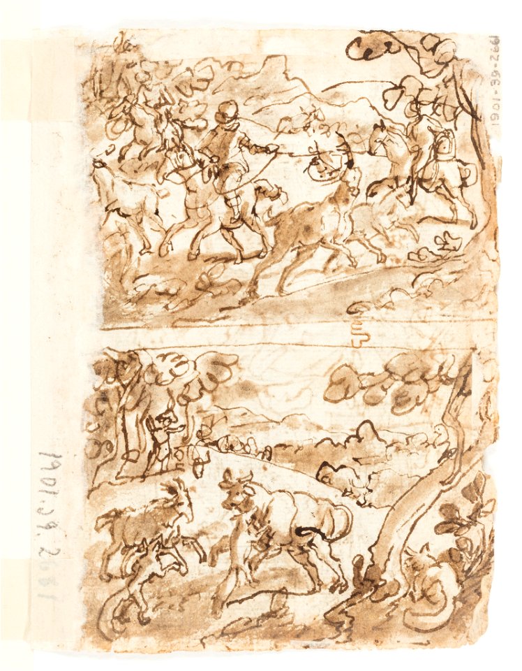 Drawing, Representation of Apollo, ca. 1590 (CH 18117927-2)
