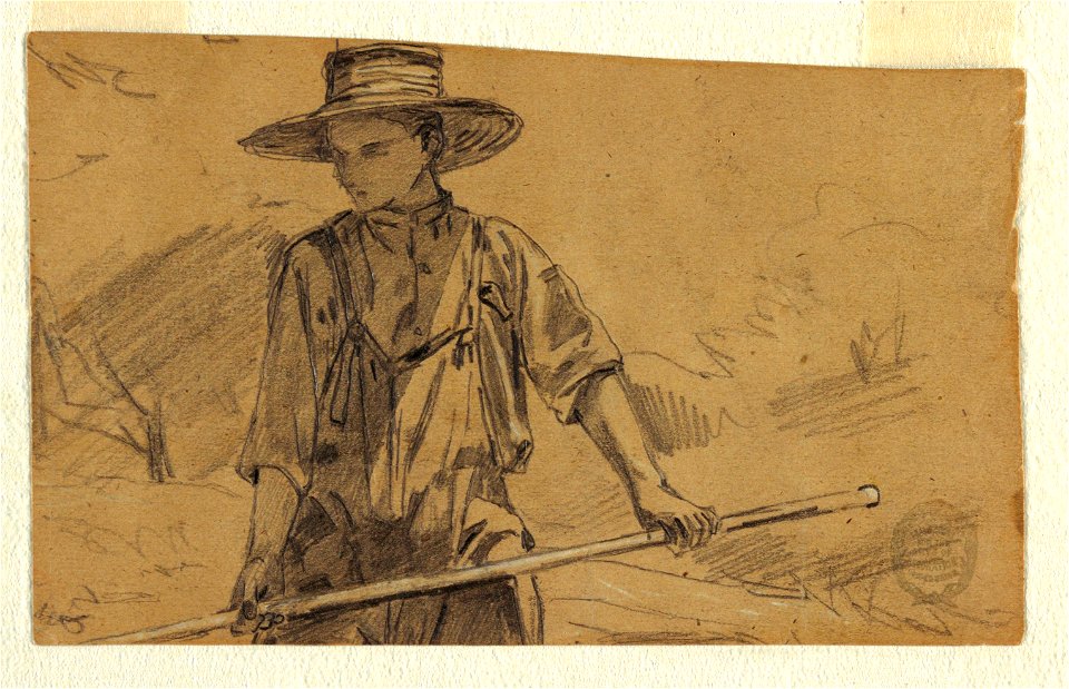 Drawing, Haymaking, ca. 1864 (CH 18174757)