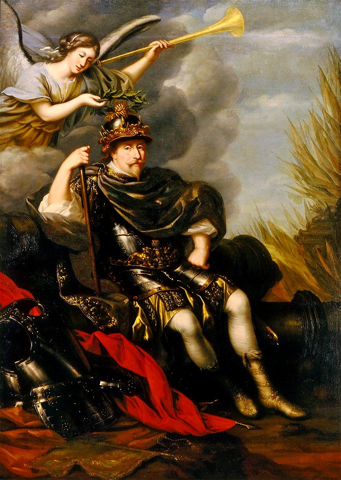 Gustav II Adolf, 1594-1632, konung av Sverige (David Klöcker Ehrenstrahl) - Nationalmuseum - 15118