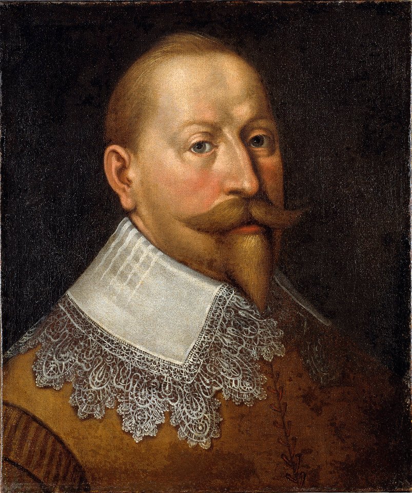 Gustav II Adolf, 1594-1632, kung av Sverige - Nationalmuseum - 38915