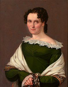 Gustav Adolf Henning Portrait Thieme Johanna Dorothea