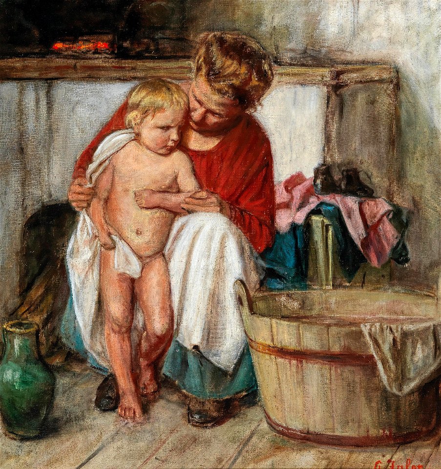 Gustav Igler Nach dem Bade