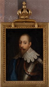 Gustav II Adolf, 1594-1632, kung av Sverige (Ulrica Fredrica Pasch) - Nationalmuseum - 39200. Free illustration for personal and commercial use.