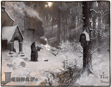 Gustav Adolf Closs Monat 01 Januar
