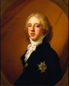 Gustav IV Adolf (Johann Baptist Lampi d.ä.) - Nationalmuseum - 37526