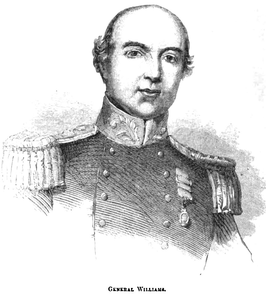 General Williams. George Dodd. Pictorial history of the Russian war 1854-5-6