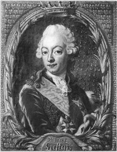 Gustav III, 1746-1792, kung av Sverige (Ulrica Fredrica Pasch) - Nationalmuseum - 16240