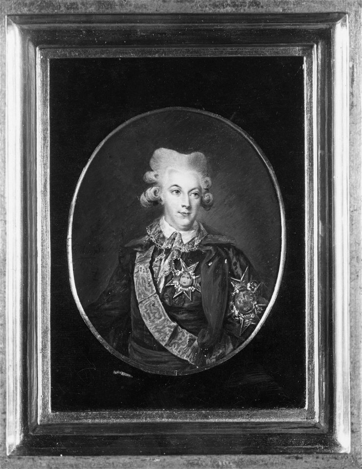 Gustav III, 1746-1792, kung av Sverige (Jacob Axel Gillberg) - Nationalmuseum - 16142