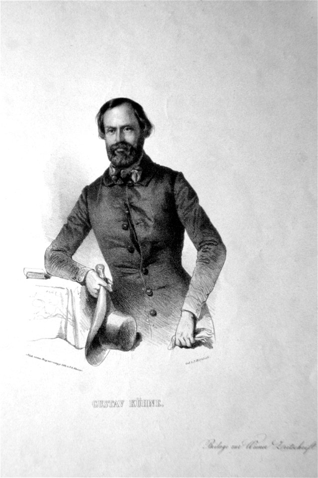 Gustav Kühne Litho