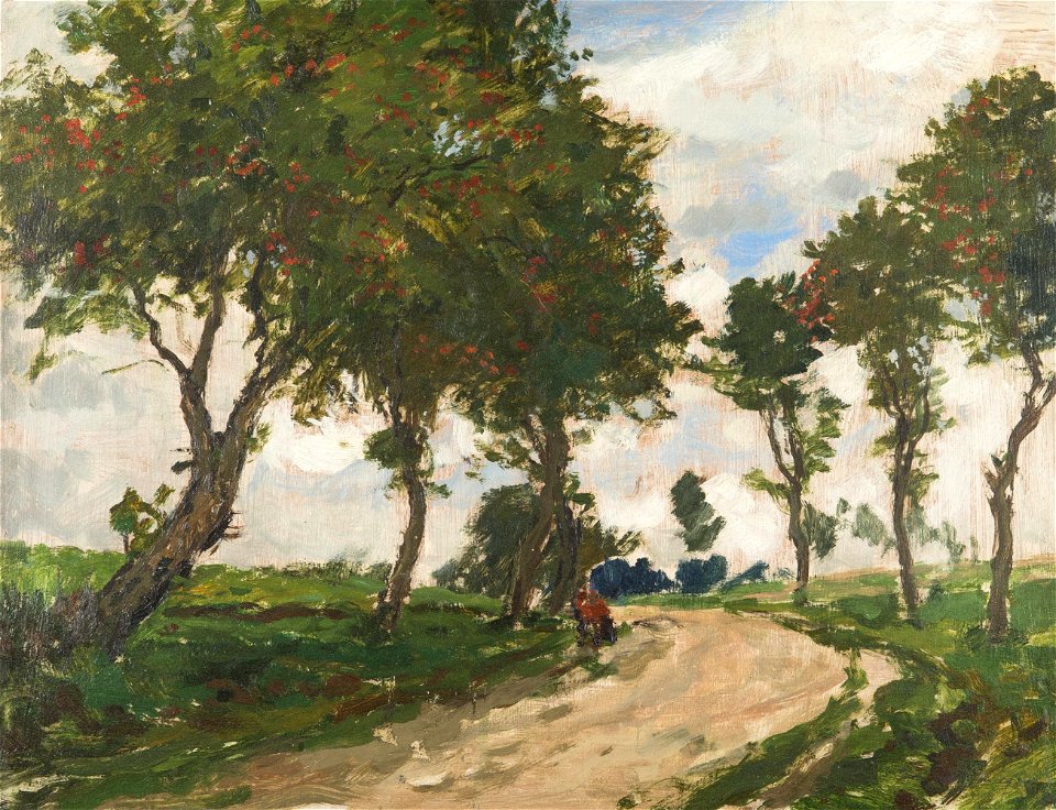 Gustav Macoun - On the Way down the Alley