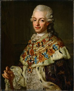 Gustav III, 1746-1792 (Lorens Pasch d.y.) - Nationalmuseum - 40273