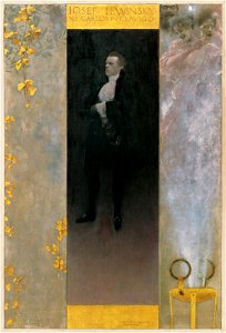 Gustav Klimt - Josef Lewinsky als Carlos in Clavigo - 494 - Österreichische Galerie Belvedere. Free illustration for personal and commercial use.
