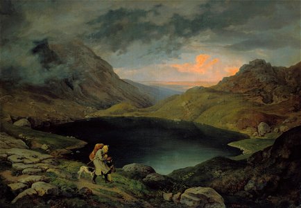 Gustav Karl Ludwig Richter - Teich im Riesengebirge - Google Art Project