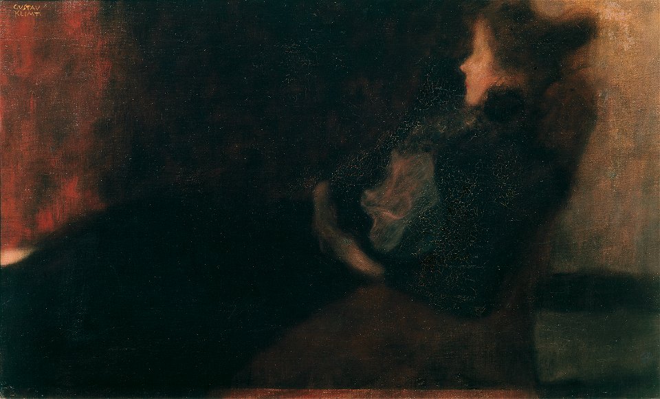 Gustav Klimt - Dame am Kamin - 5434 - Österreichische Galerie Belvedere