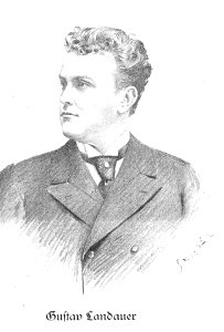 Gustav Landauer 1901 Vilimek