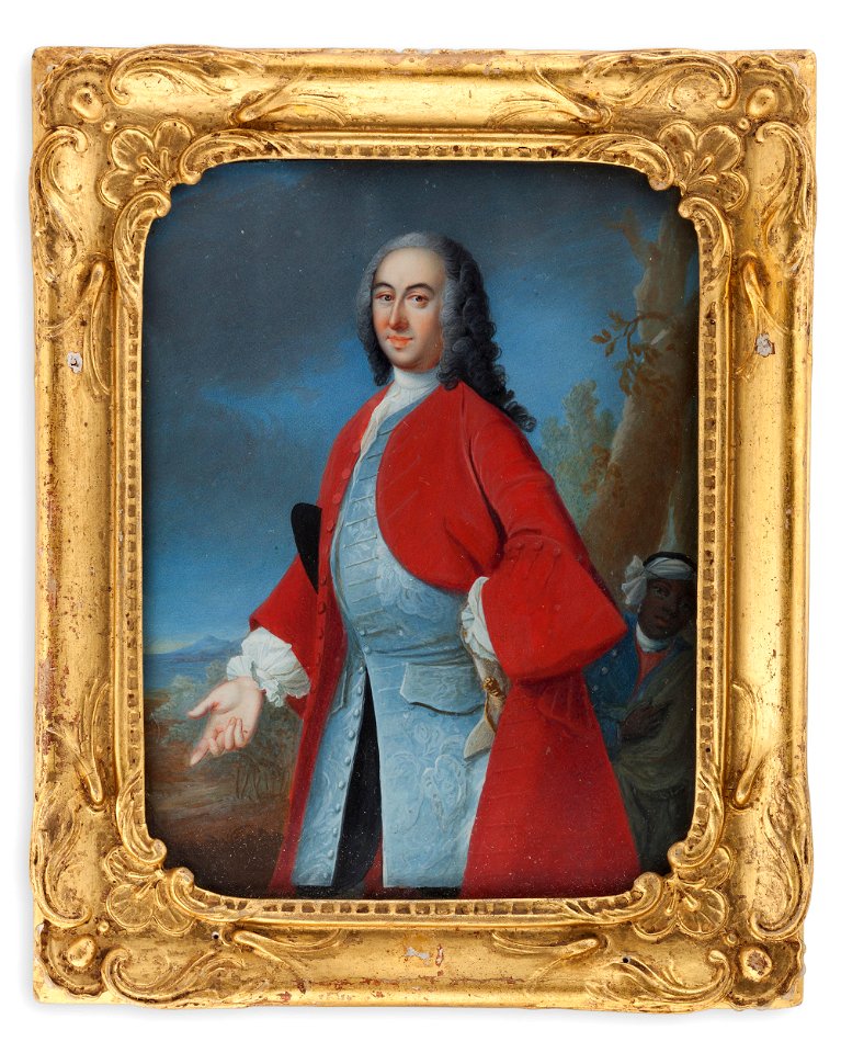 Gustaf von Mardefeld - Postinjohtaja Chr. Völschow - S 233 - Finnish National Gallery