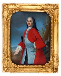 Gustaf von Mardefeld - Postinjohtaja Chr. Völschow - S 233 - Finnish National Gallery