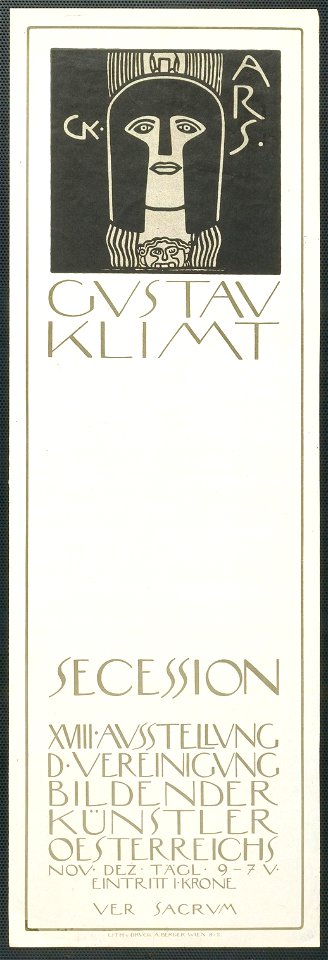 Gustav Klimt . Secession - XVIII Ausstellung