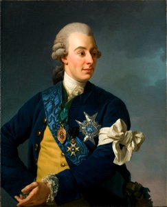 Gustav III with the Armlet of Freedom - Nationalmuseum - 21450
