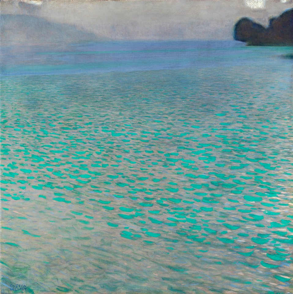 Gustav Klimt - Attersee - Google Art Project